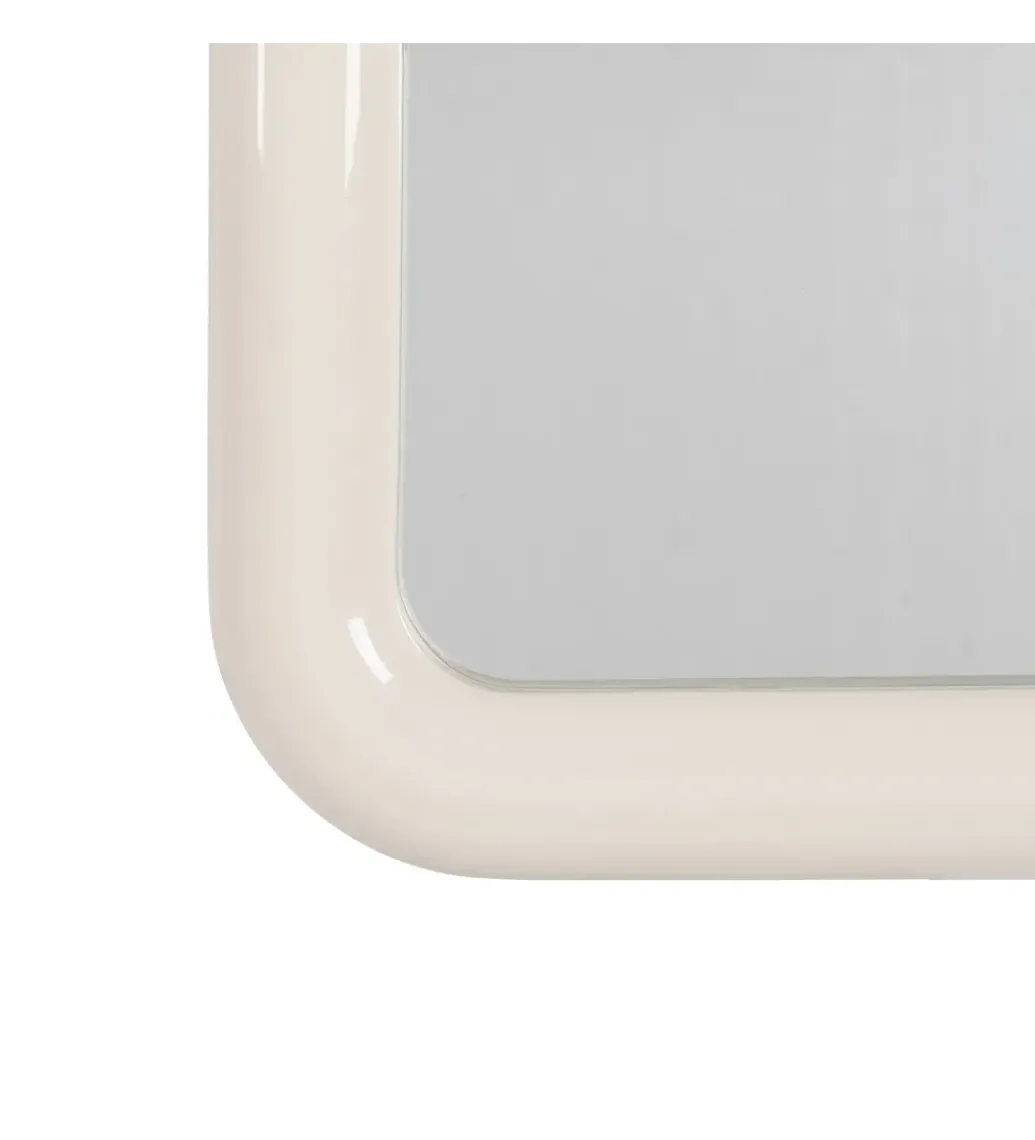 Lustro wiszące HAYKUI 90 cm kremowe*Zona-Design