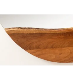 Lustro wiszące MIRROR 100 cm drewno akacja*Invicta Interior Hot