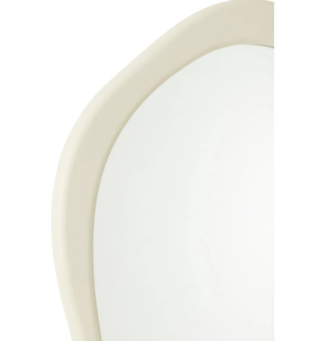 Lustro wiszące MODERNA 120 cm białe*J-Line Clearance