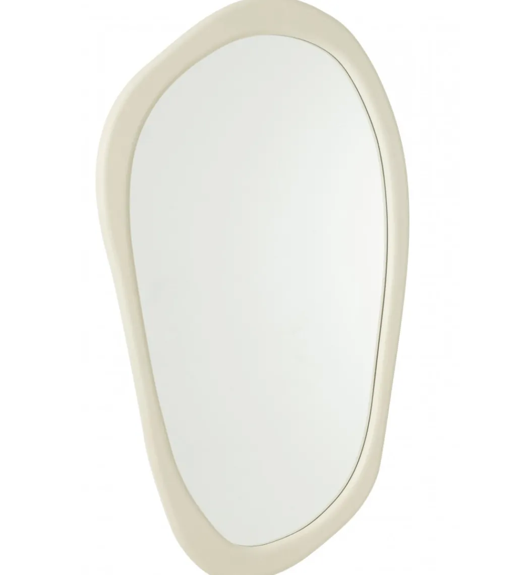 Lustro wiszące MODERNA 120 cm białe*J-Line Clearance