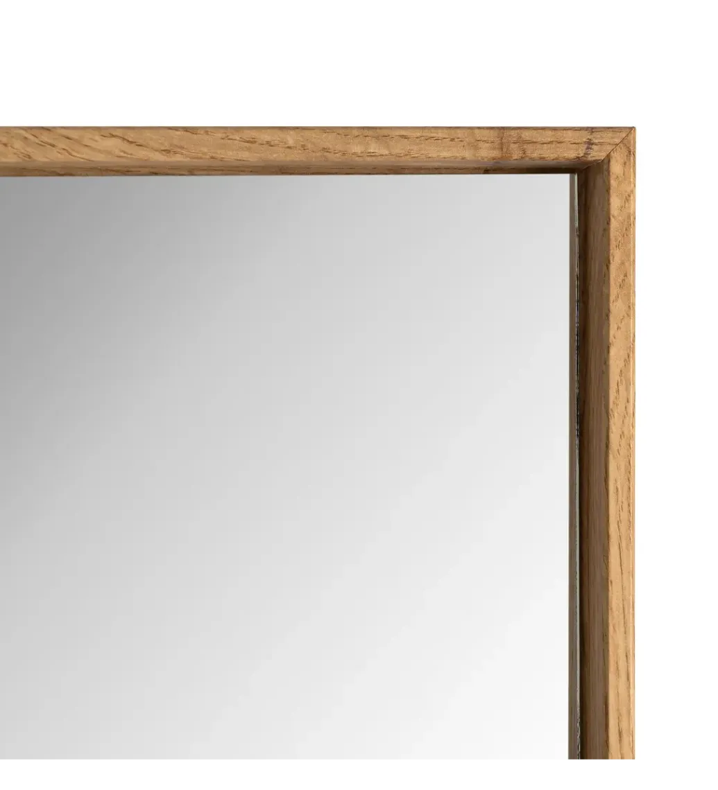 Lustro wiszące OKATA 143 cm naturalna rama*Zona-Design Clearance