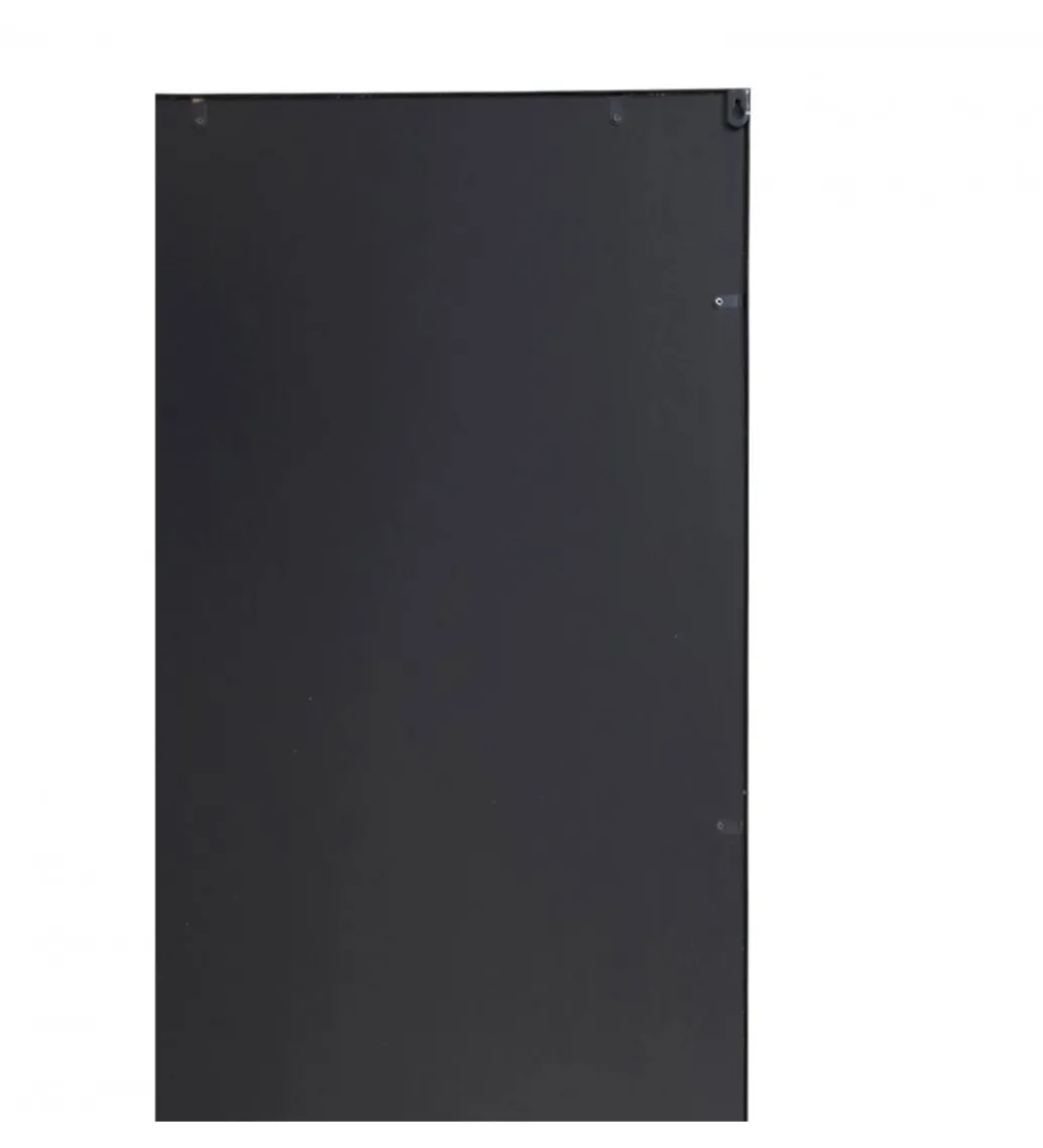 Lustro wiszące RINCON 150 cm czarny matt*L&L Best