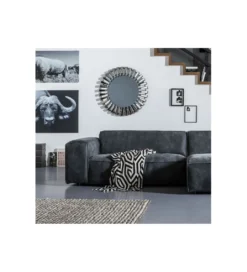 Lustro wiszące SPROCKET 92 cm srebrne*KARE Clearance