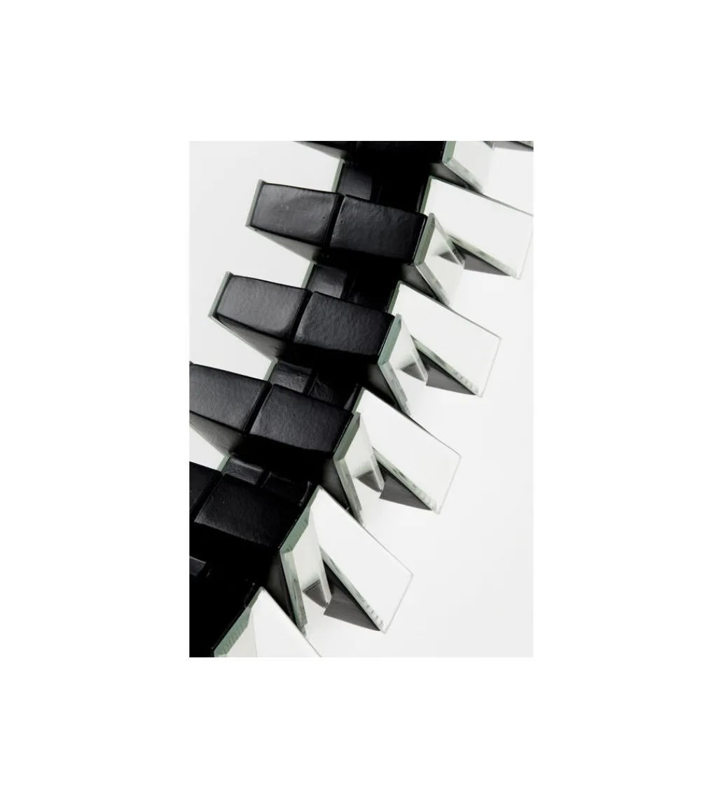 Lustro wiszące SPROCKET 92 cm srebrne*KARE Clearance