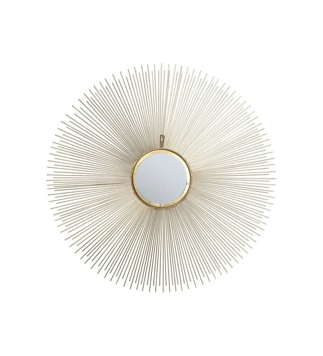 Lustro wiszące Sunbeam 90 cm złote*KARE Sale
