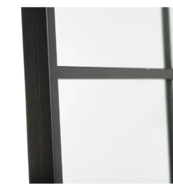 Lustro wiszące SYLAS 180 cm x 90 cm czarne*Zona-Design Clearance