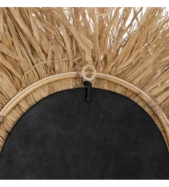 Lustro wiszące TEKSNIMA 90 cm naturalne*Zona-Design Best