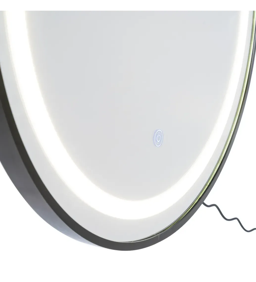 Lustro wiszące TEMPEJO 160 cm czarna rama*Zona-Design New
