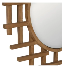 Lustro wiszące TIKITAK 64 cm drewno jodła*Zona-Design Best