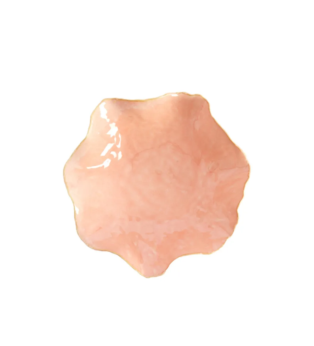Misa BANDA 34 cm ceramika różowa*L&L New