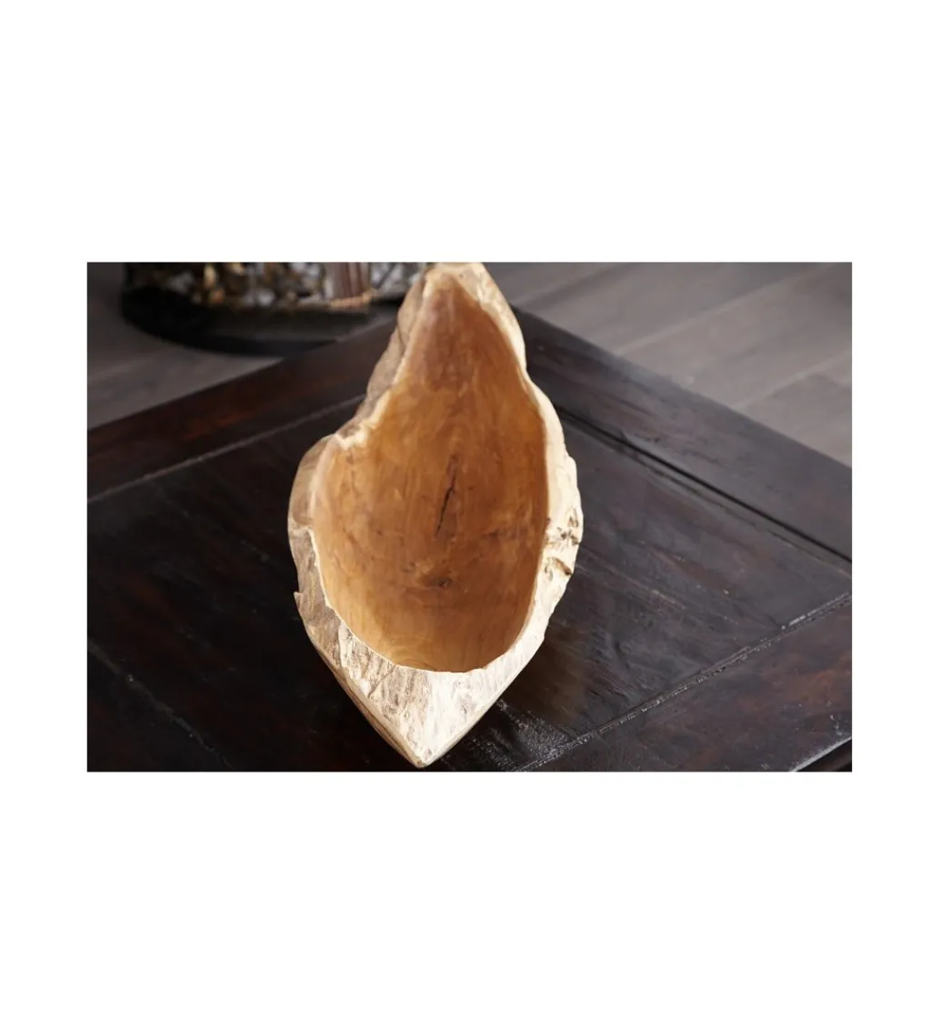 Misa drewniana Natur 60 cm drewno teak*Invicta Interior - przedsprzedaż