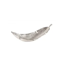 Misa HOJA 62 cm srebrna*Invicta Interior Online