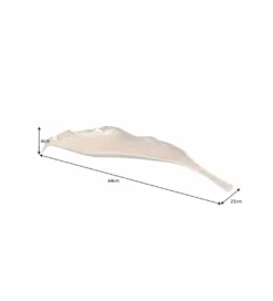 Misa HOJA 65 cm złota*Invicta Interior Clearance