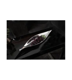 Misa Leaf 40 cm x 10 cm srebrna*Invicta Interior Hot