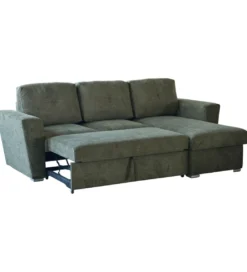 Narożnik APARTMENT 245 cm z funkcją spania zielony*Invicta Interior Outlet