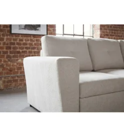 Narożnik APARTMENT 245 cm z funkcją spania beżowy*Invicta Interior Hot