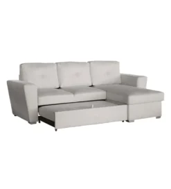 Narożnik APARTMENT 245 cm z funkcją spania beżowy*Invicta Interior Hot