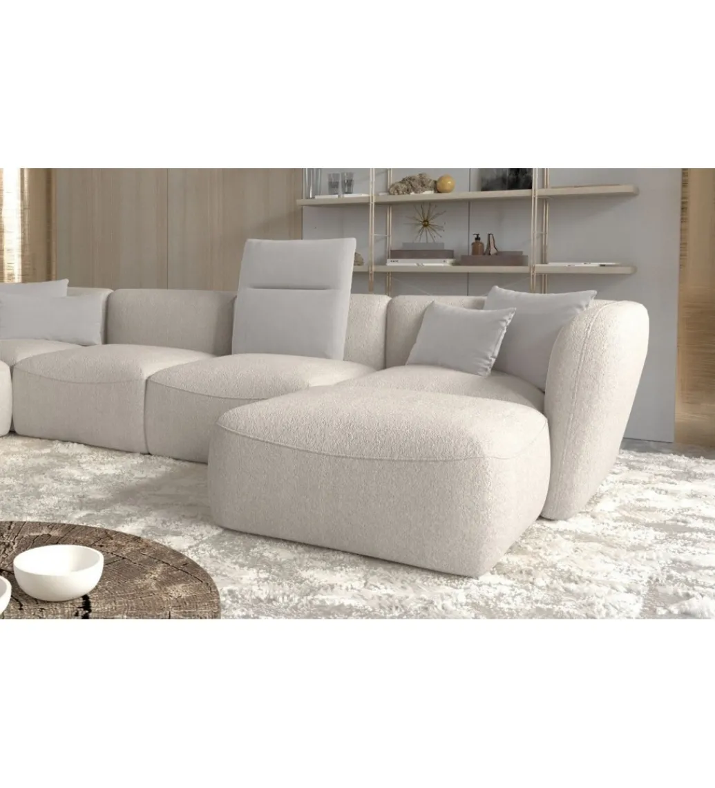 Narożnik BAHAMA Candelo XL 382 Cm Z Ottomaną Otwartą 190 Cm*Wersal New