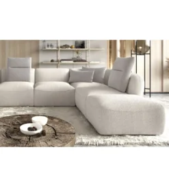 Narożnik BAHAMA Candelo XL 372 cm z ottomaną otwartą 172 cm*Wersal Outlet