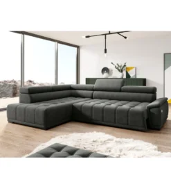 Narożnik CELESTA Gremio 283 cm z elektrycznie wysuwanym siedziskiem*Wersal Discount