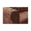 Narożnik Chesterfield 270 cm antyczny brąz lewostronny*Invicta Interior Online