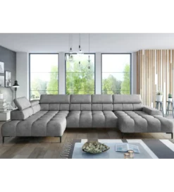 Narożnik ELEKTRA Plaza XL 385 cm z elektrycznie wysuwanym siedziskiem*Wersal Discount