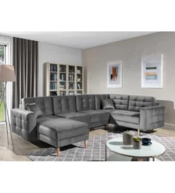 Narożnik rozkładany ASGARD U 320 cm z funkcją spania*ELTAP Sale