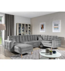 Narożnik rozkładany ASGARD U 320 cm z funkcją spania*ELTAP Sale