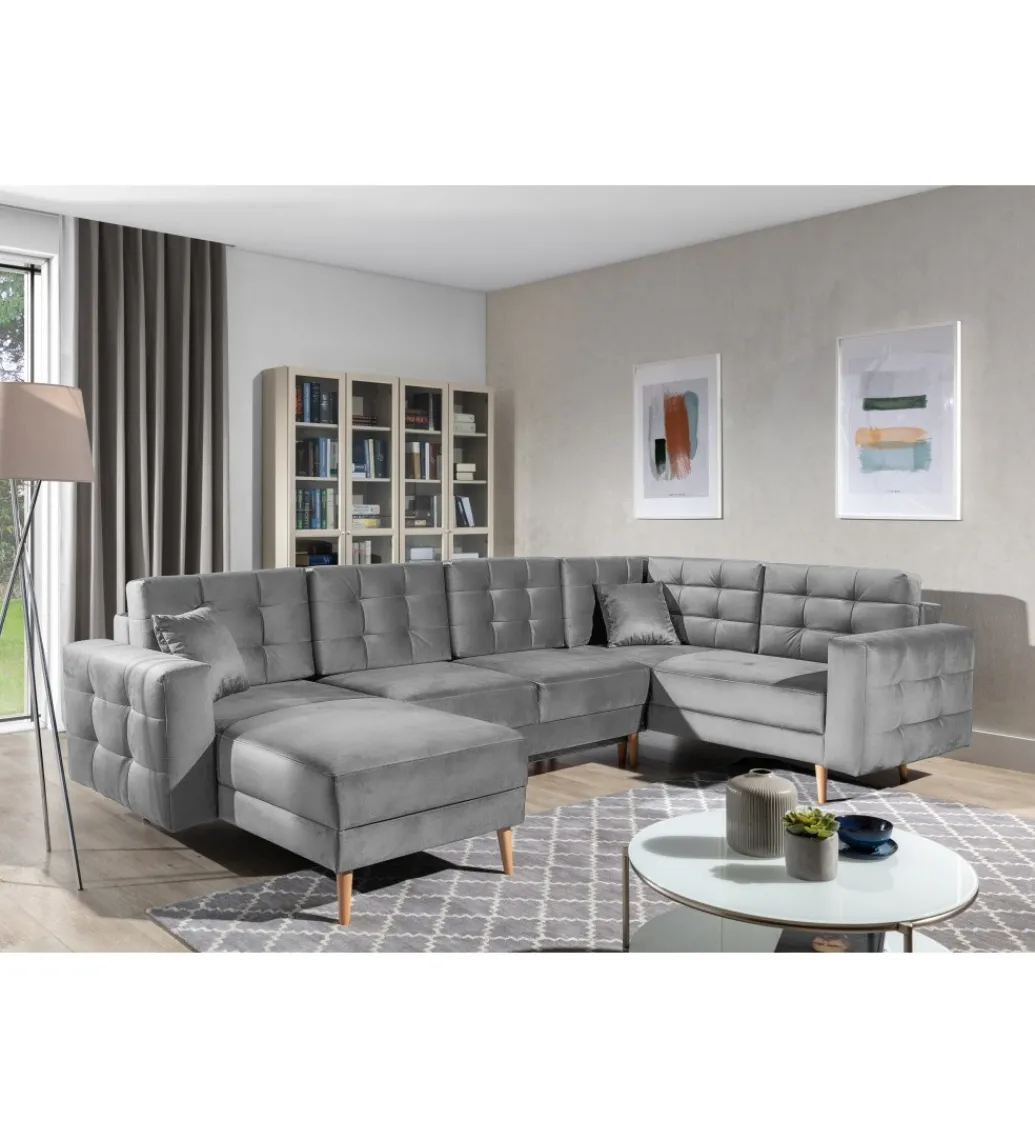 Narożnik rozkładany ASGARD U 320 cm z funkcją spania*ELTAP Sale