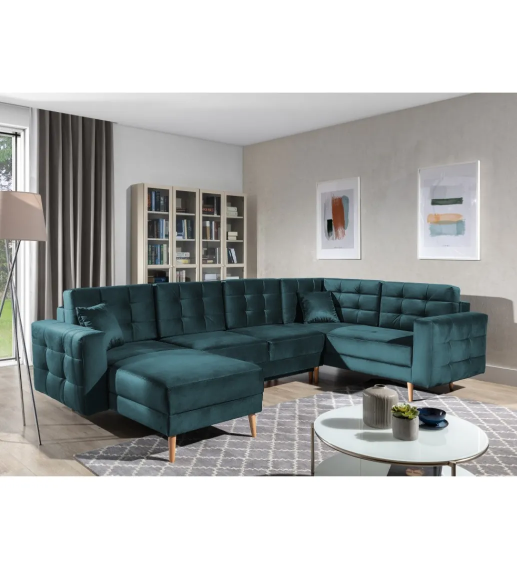 Narożnik rozkładany ASGARD U 320 cm z funkcją spania*ELTAP Sale