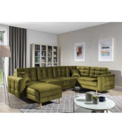 Narożnik rozkładany ASGARD U 320 cm z funkcją spania*ELTAP Sale