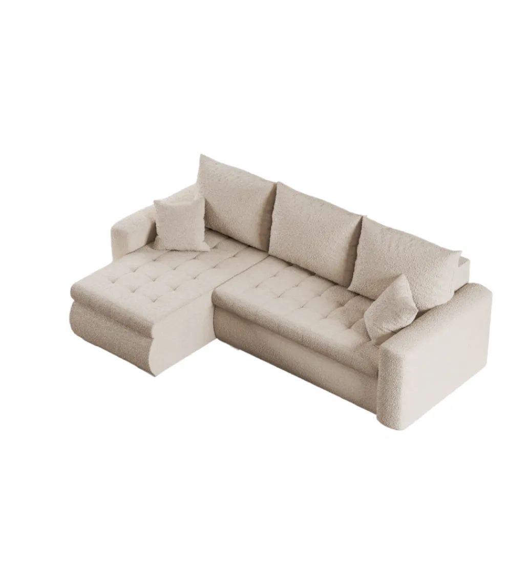 Narożnik rozkładany BERNO 238 cm z funkcją spania*ZDDESIGN