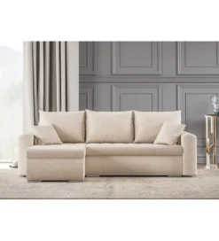 Narożnik rozkładany BERNO 238 cm z funkcją spania*ZDDESIGN