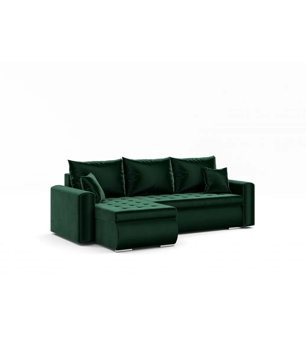 Narożnik rozkładany BERNO 238 cm z funkcją spania*ZDDESIGN