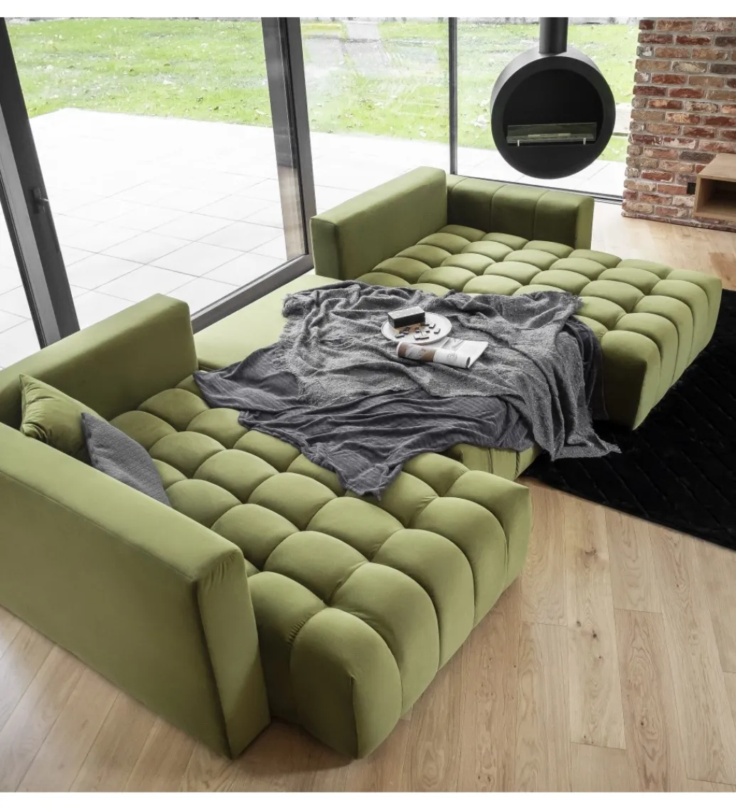 Narożnik rozkładany BONITO 350 cm z funkcją spania*ELTAP Clearance