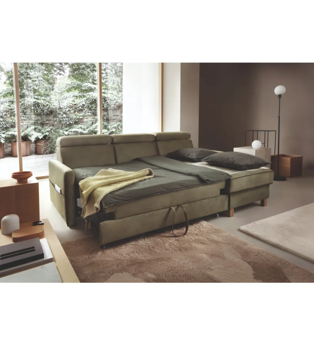 Narożnik rozkładany EDUARDO Lima 219 cm z funkcją spania*Comforteo