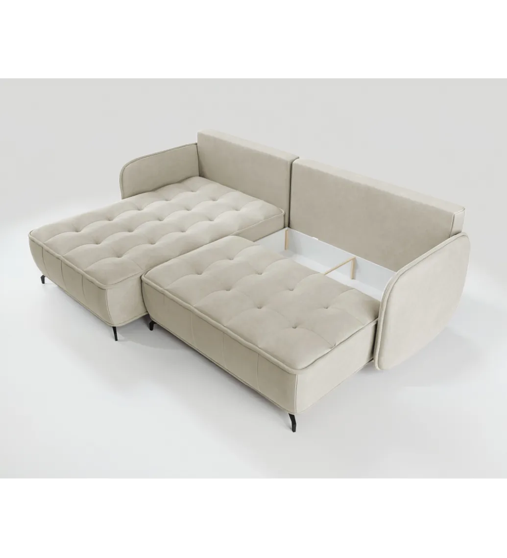 Narożnik rozkładany KALIFORNIA 228 cm z funkcją spania*ZDDESIGN Hot