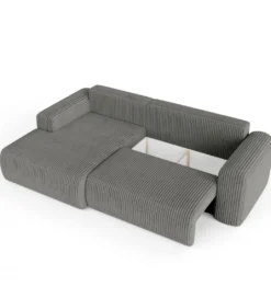 Narożnik rozkładany KIOTO 245 cm z funkcją spania*ZDDESIGN Sale