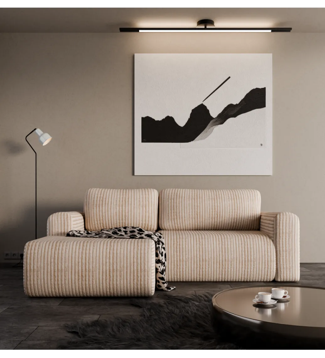 Narożnik rozkładany KIOTO MINI 230 cm z funkcją spania*GZDDesign Hot