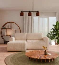 Narożnik rozkładany KIOTO MINI 230 cm z funkcją spania*GZDDesign Hot