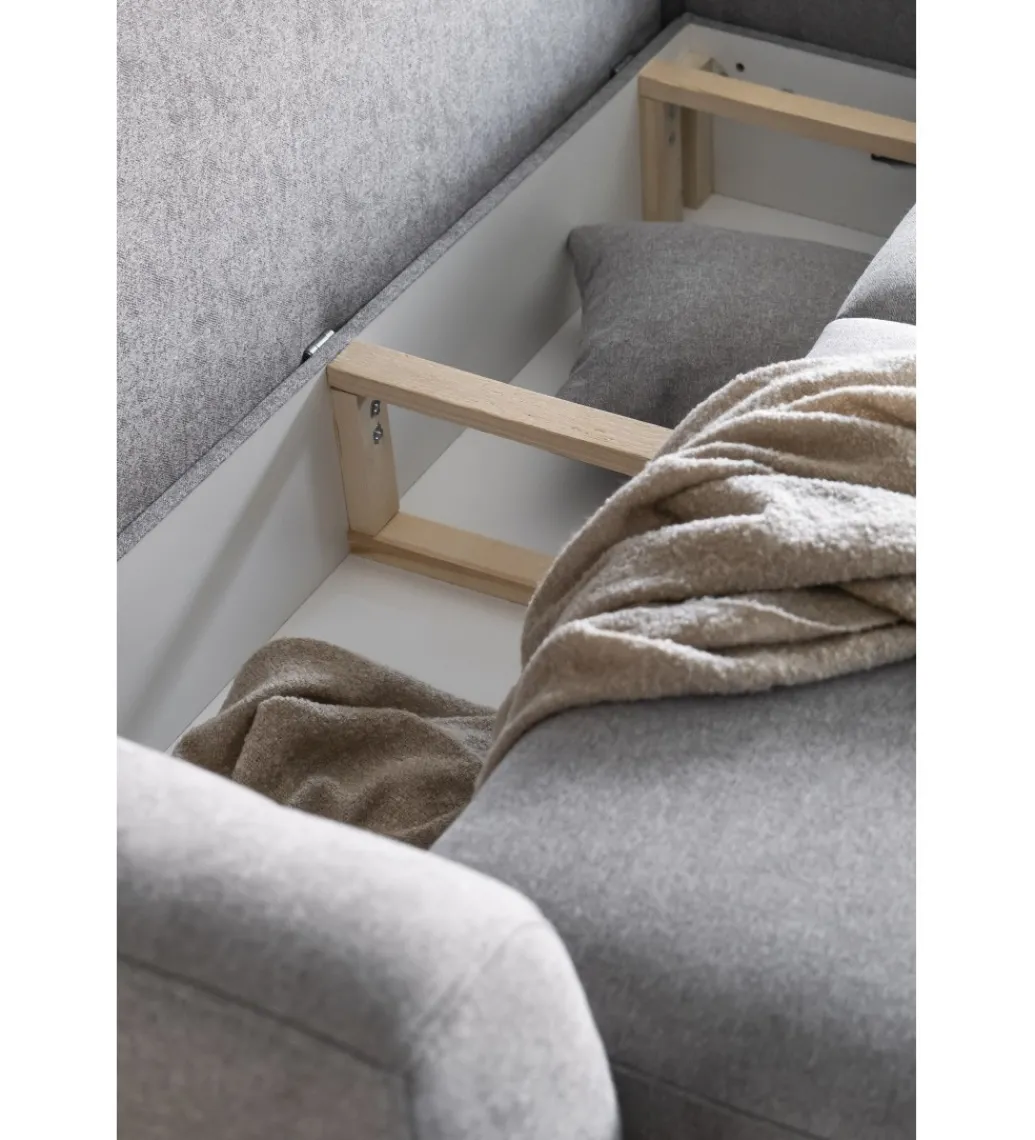 Narożnik rozkładany LARDE 280 cm z funkcją spania*ELTAP Sale