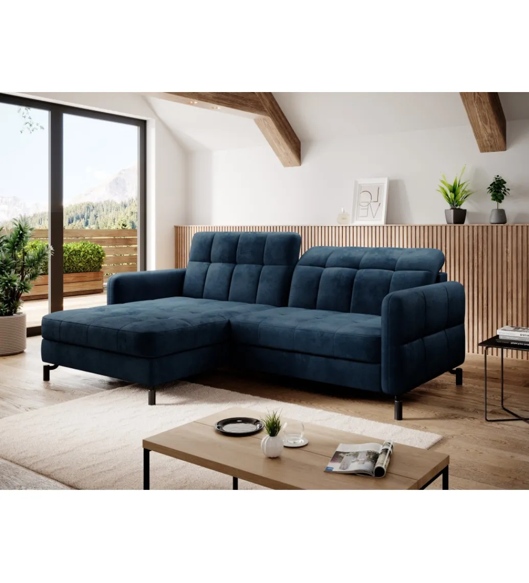 Narożnik rozkładany LORELLE 225 cm z funkcją spania*ELTAP Discount