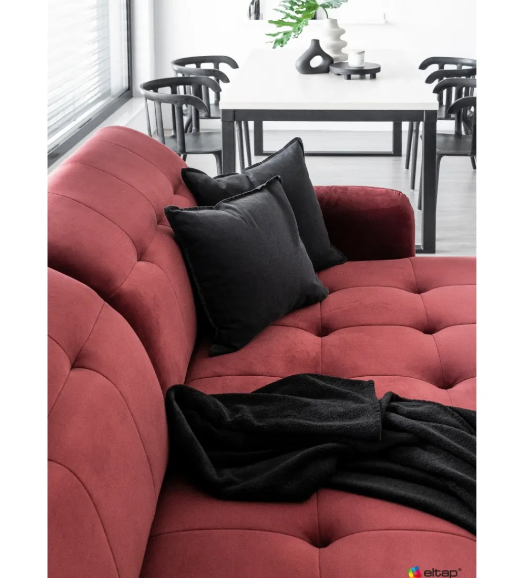 Narożnik rozkładany LORELLE 225 cm z funkcją spania*ELTAP Discount
