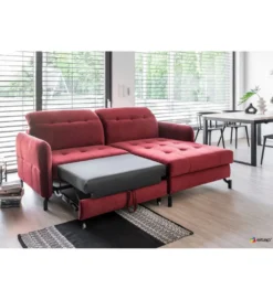 Narożnik rozkładany LORELLE 225 cm z funkcją spania*ELTAP Discount