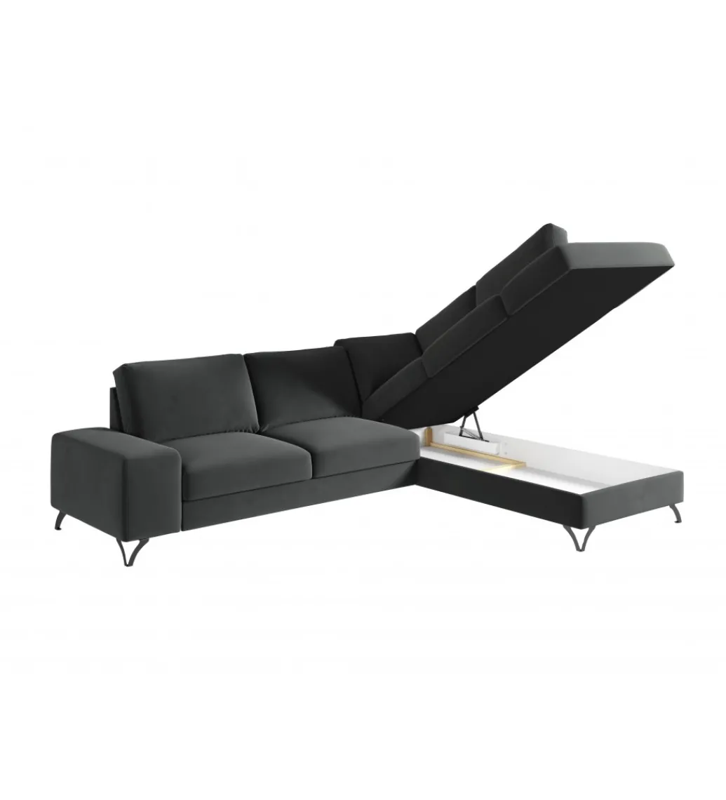 Narożnik rozkładany MAKO Flavio L 286 cm z funkcją spania*Comforteo