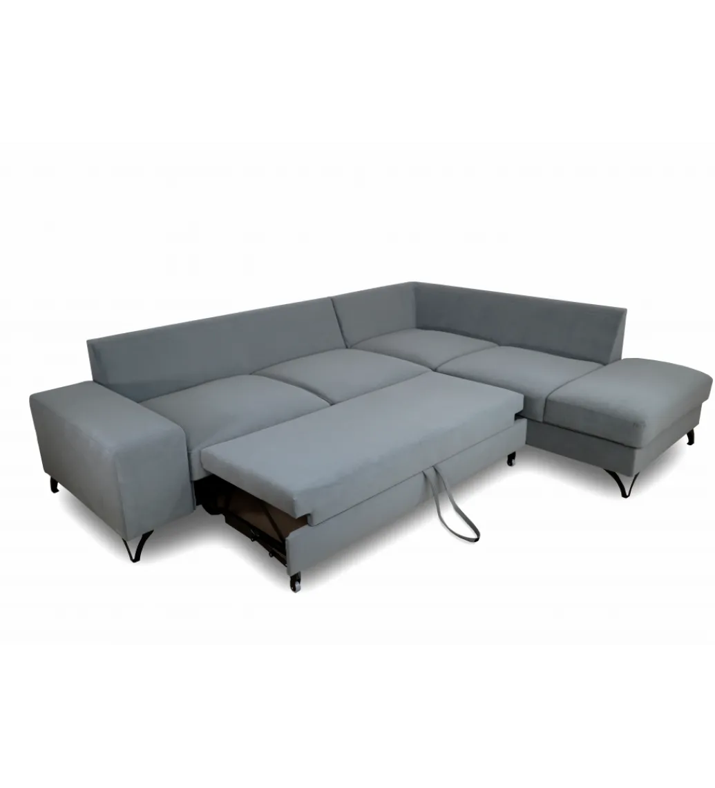 Narożnik rozkładany MAKO Flavio L 286 cm z funkcją spania*Comforteo
