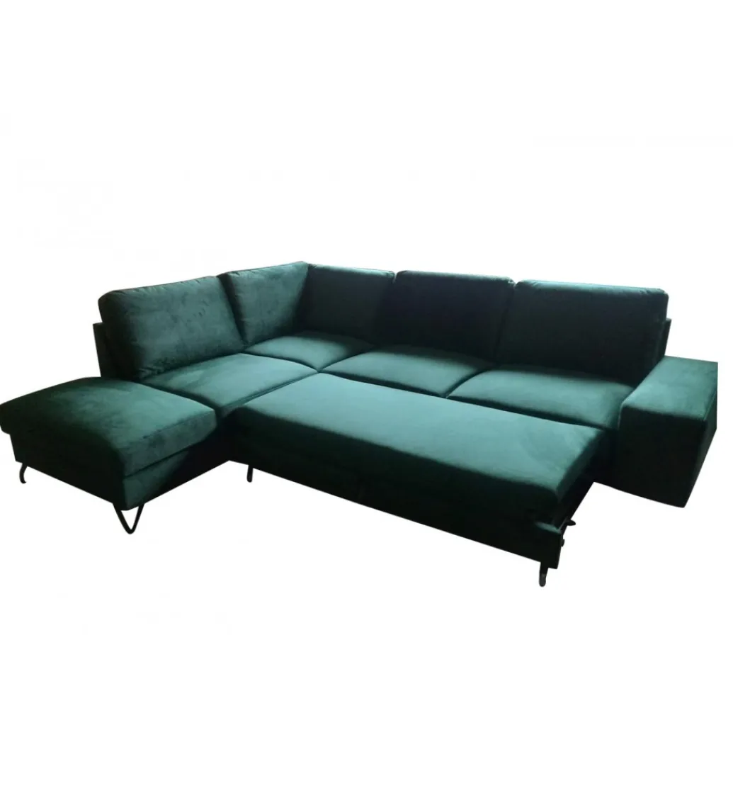 Narożnik rozkładany MAKO Flavio L 286 cm z funkcją spania*Comforteo