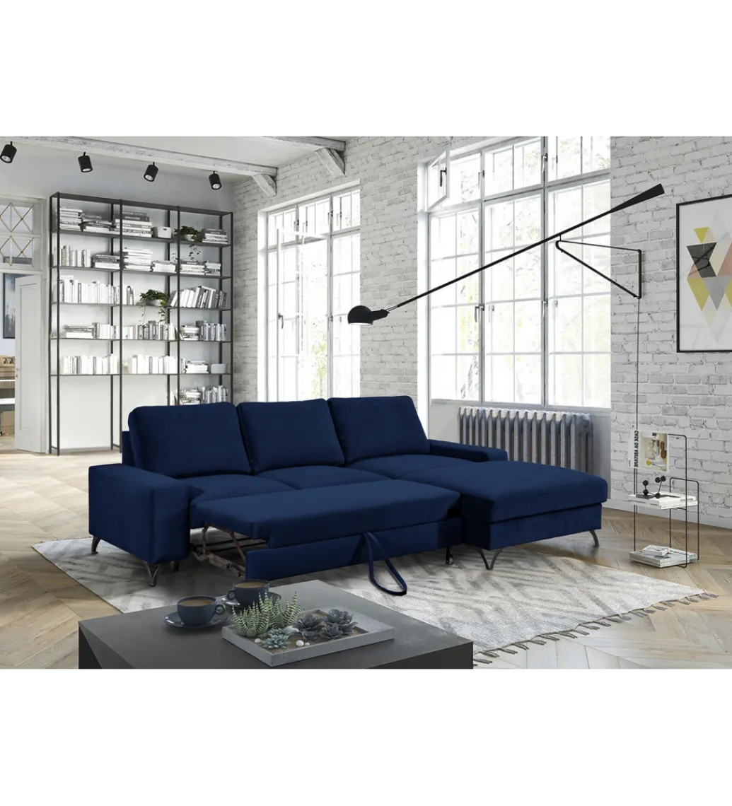 Narożnik rozkładany MAKO Flavio MINI 264 cm z funkcją spania*Comforteo Clearance