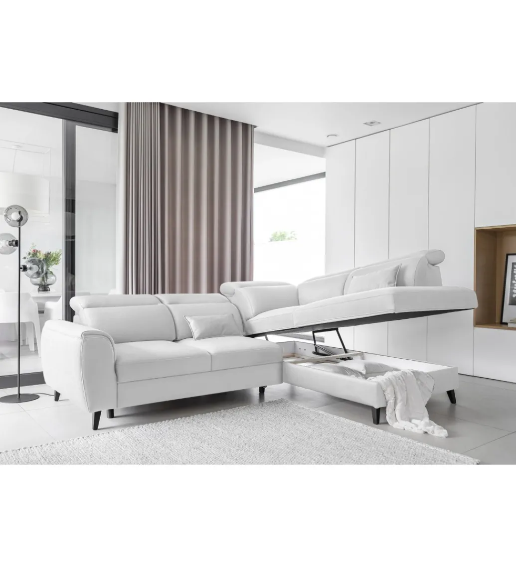 Narożnik rozkładany NOBLE 255 cm z funkcją spania*ELTAP Clearance
