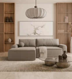 Narożnik rozkładany OWEMBRO 245 cm z funkcją spania*GZDDesign